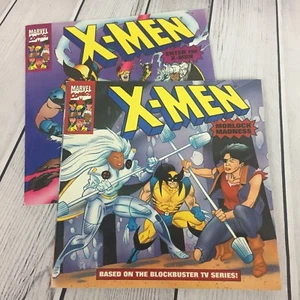 Lot: 2 Marvel Comics X-MEN A Random House Pictureback 1993 Comic Books Paperback - Bild 1 von 12