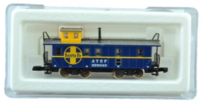 Z Scale Marklin Mini-Club 82301 ATSF Blue Caboose NIB - Image 1 of 4