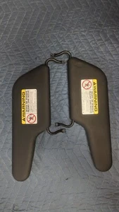 OEM PLYMOUTH PROWLER 97-02 Left & Right Car Sun Visors - Black - Picture 1 of 2