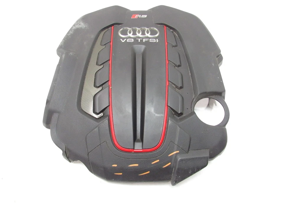 Audi RS7 C7 2017 aspecto del motor cubierta panel embellecedor con carbono 12-18 | Foto 1 de 4