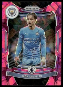 2021-22 Panini Prizm Premier League #6 Jack Grealish Prizms Pink Ice - Picture 1 of 2