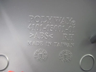 Used Right Door Mirror fits: 2008 Audi A3 Power Right Grade A - Изображение 1 из 4