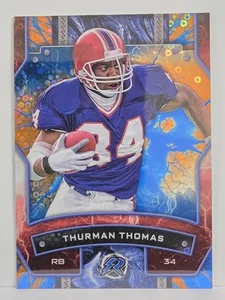 2024 Topps Resurgence #10 Thurman Thomas Blue Orange Spark - Bild 1 von 2