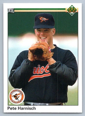 1990 Upper Deck Pete Harnisch #623 Baltimore Orioles - Image 1 of 2