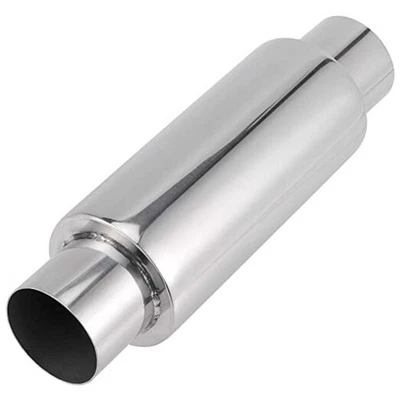 Resonador de escape de entrada de 2,5 pulgadas, resonador de silenciador de salida de 2,5 pulgadas, 11,5  Foto 1 de 4