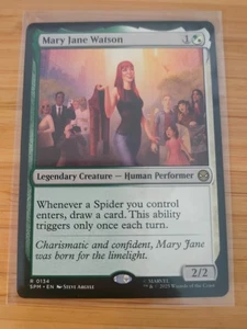 MTG Mary Jane Watson 0134 Spider-Man M/NM kostenloser Versand im Vereinigten Königreich - Bild 1 von 2