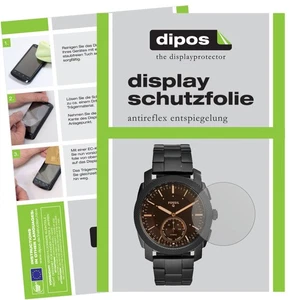 6x Displayschutzfolie für Fossil Q Maschinenschutz Entspiegelt Dipos - Bild 1 von 5
