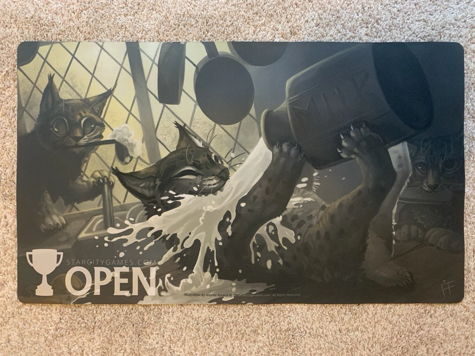 Alfombra de juego Magic The Gathering: Star City Games Open Series Kitchen Lynx (2016) Andrea Radeck Foto 1 de 1