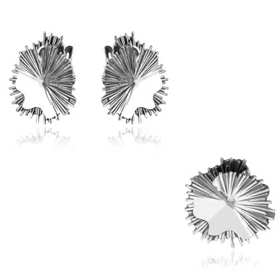 Orecchini contemporanei in argento sterling 925 set pendenti gioielli... - Immagine 1 di 4