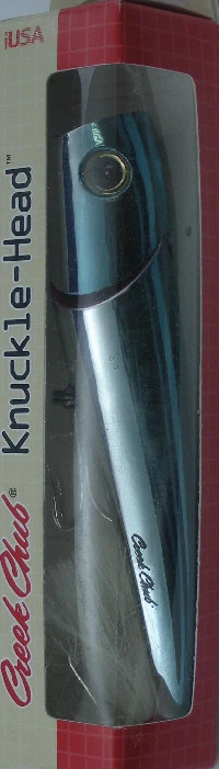 Creek Chub I6600JPMBU 5" Knuckle Head 1-1/2 Oz Chrome/Blue Back