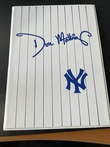 CMC Limited Edition Don Mattingly 1988 Baseball Card Binder And Card Set - Picture 1 of 8