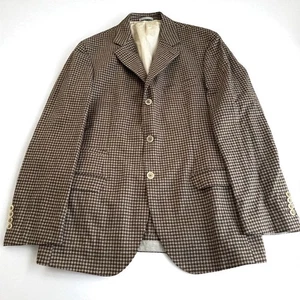 Brunello Cucinelli Tailored Jacket Wool Cashmere Size 52 ITALY from Japan Used - Picture 1 of 13