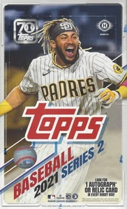Caja de pasatiempos de béisbol Topps Serie 2 2021 sellada de fábrica - Imagen 1 de 1
