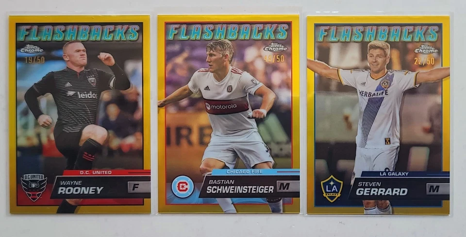 2023 Topps Chrome MLS Major League Soccer Base Gold Refractor /50 -singles - Image 1 of 1