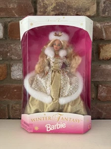 Muñeca Barbie Winter Fantasy 1995 rubia Mattel edición especial - caja sin abrir - Imagen 1 de 8