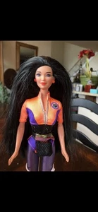 Barrie Teresa Doll in scuba gear and suit In Orange, Purple And Black - Picture 1 of 7