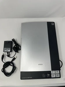 Epson Perfection V200 Photo Flatbed Color Scanner 4800 DPI High Rise Lid TESTED - Picture 1 of 8