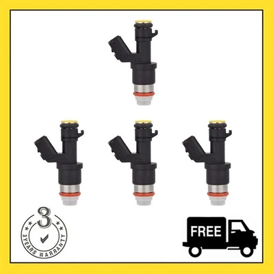 4Pcs Fuel Injector For Honda Accord Civic CR-V Acura ILX TSX 2.4L L4 16450R40Y01 - Image 1 of 4
