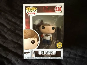 Funko Pop! Movies IT Ben Hanscom Glows In The Dark #538 Vinyl Figure B02 - Picture 1 of 6
