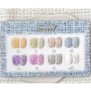 Yogurt Gel Twin Tweed Glitter Gel 8 Color Gel Nail Polish K-Beauty - Picture 1 of 13