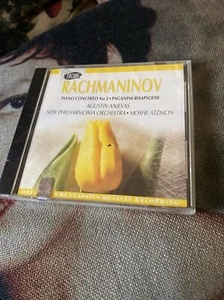 RACHMANINOV ~ PIANO CONCERTO NO. ~; PAGANINI RHAPSODY Cd Brand New - Picture 1 of 1