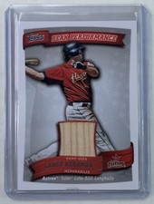 2010 Topps Peak Performance Relics #PPR-LB Lance Berkman Houston Astros