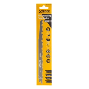 XTrade Top für Holz Säbelsägeblätter 5er Pack Universalbeschlag SS1531L - Bild 1 von 3