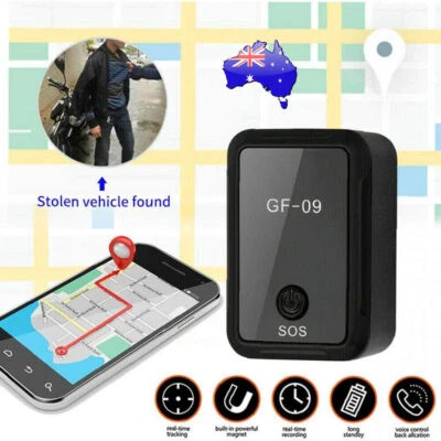GF09 Magnetic Mini GPS Tracker Real Time Tracking Locator Device For Car Truck - Image 1 of 4