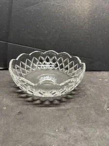 PREOWNED 5” CRISSCROSS BOBECHE W/7/8” HOLE  - Picture 1 of 18
