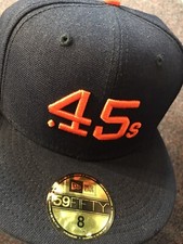 Houston Colt .45s New Era 59FIFTY Cap Size 8