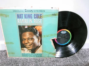 NAT KING COLE Ramblin' Rose 12" Vinyl Record Album LP Original - Picture 1 of 1