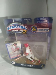 MARK MCGWIRE St Louis Cardinals Starting Lineup MLB SLU 2 2001 Figure & Card - Picture 1 of 2