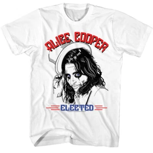 Alice Cooper Tipping Top Hat Elected Herren T-Shirt Shock Rock Konzert Merch - Bild 1 von 5