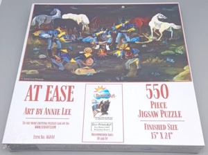 Puzzle etnico militare bufalo soldati comodamente 550 pezzi NUOVO made in USA - Foto 1 di 3