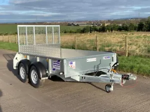 NEW IFOR WILLIAMS GD85 TWIN AXLE GENERAL DUTY TRAILER C/W RAMP - Picture 1 of 8