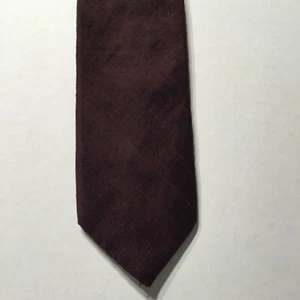 Vintage Men's Silk Neck Tie Brown Stripe Design by Oscar De La Renta - Picture 1 of 5