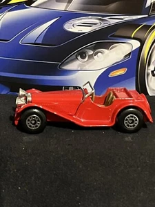 Matchbox 1936 SS 100 Jaguar Convertible 1:50 NM Condition Red Diecast 1983 - Picture 1 of 10