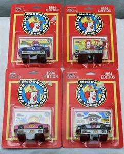 Campeones de carreras McDonaldland equipo de carreras 1994 edición 4 coches mueca Ronald - Imagen 1 de 22