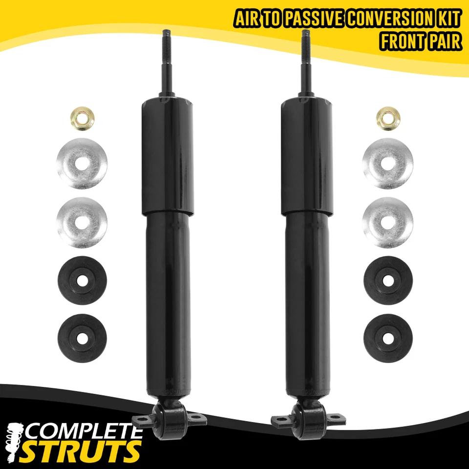 97-02 Ford Expedition 2WD Front Air to Shock Absorber Conversion Kit Pair x2 Foto 1 de 4
