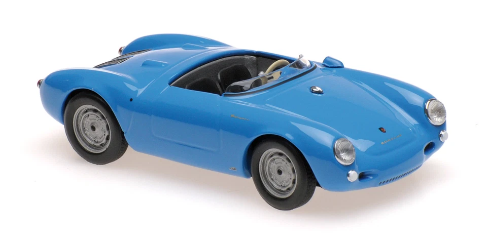 Minichamps 1:43 PORSCHE 550 SPYDER 1955 BLUE - 940066031 - Imagen 1 de 1