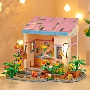 Lucy's studio Building Set Building Blocks Toy With light pastoral style - Picture 1 of 4