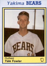 1990 Yakima Bears Team Issue #32 Yale Fowler