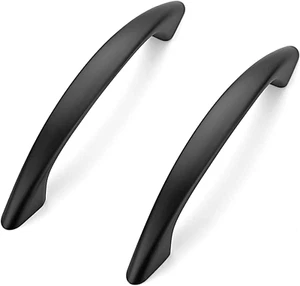 10 Pack 3 Inch Kitchen Cabinet Handles Matte Black Cabinet Pulls Black Drawer Pu - Picture 1 of 9
