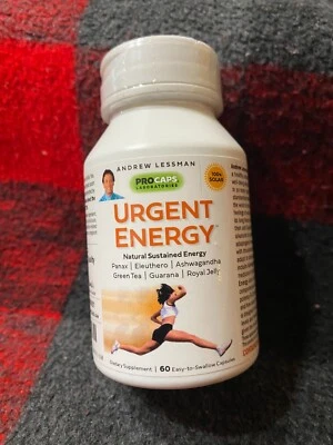 Andrew Lessman Urgent Energy 60 Capsules Exp. 12/30/2025 - Image 1 of 4