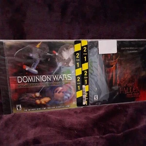 Game Discs Star Trek Deep Space Nine The Fallen & Dominion Wars Sealed 2 Games - Picture 1 of 6
