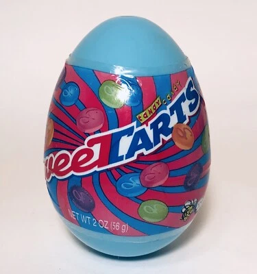 Vintage 1999 SWEETARTS Candy Easter Egg Container bubble gum willy wonka - Image 1 of 4
