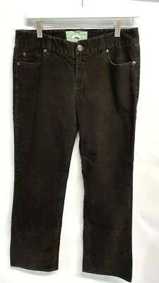 J Crew Women’s Brown Bootcut Corduroy Pants Inseam 29” SZ 6S - Image 1 of 4