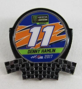 2017 Denny Hamlin Collector Pin #11 Fed-Ex Joe Gibbs Racing NASCAR Cup - Picture 1 of 6