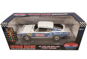 Bill Stiles 1968 Super/Lager Plymouth Barracuda 1:18 Neu im Karton 1 von 626 - Bild 1 von 4