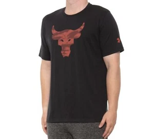 Under Armour UA Herren Project Rock Brahma Bull kurzärmeliges T-Shirt Größe XL Neu mit Etikett - Bild 1 von 9
